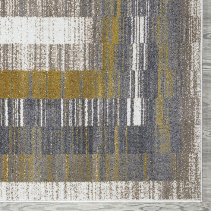 Sevilla Contemporary Rug - Mustard