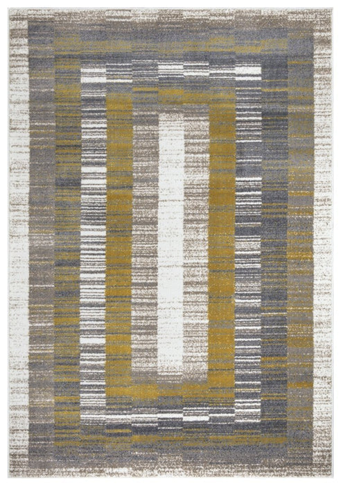 Sevilla Contemporary Rug - Mustard