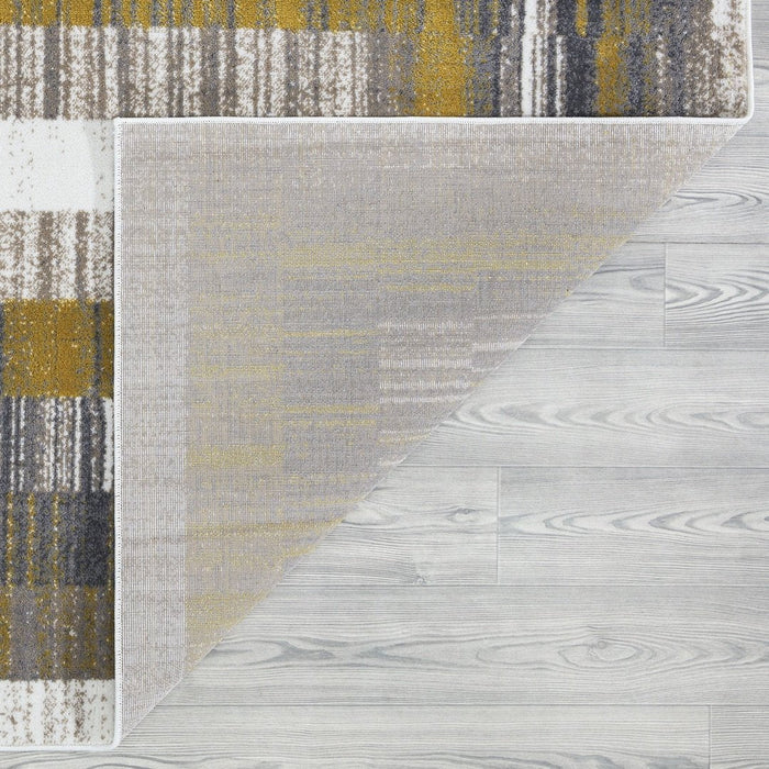 Sevilla Contemporary Rug - Mustard