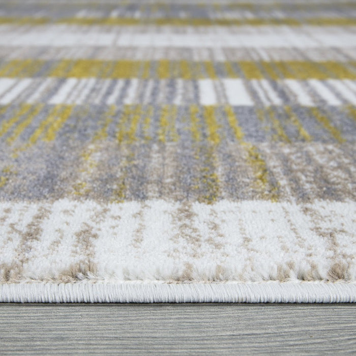 Sevilla Contemporary Rug - Mustard