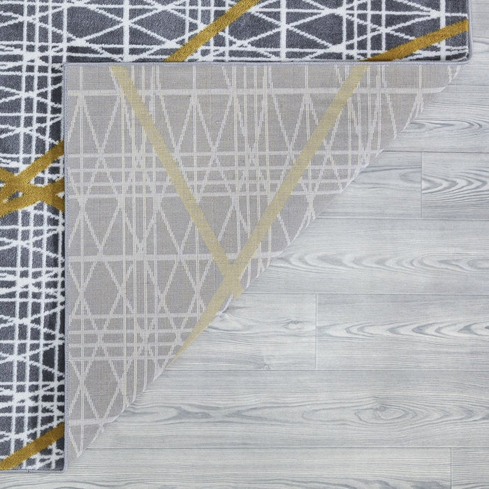 Sevilla Geometric Rug (V2) - Gold