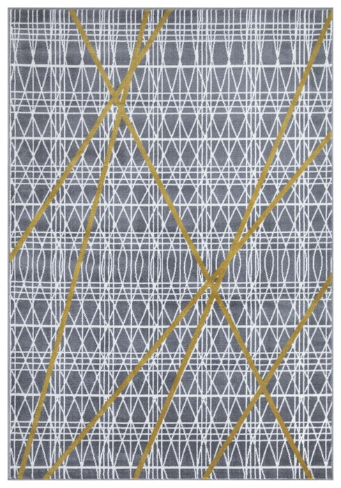 Sevilla Geometric Rug (V2) - Gold