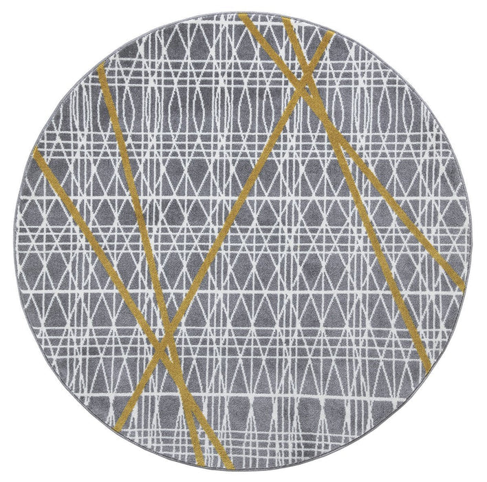 Sevilla Geometric Rug (V2) - Gold