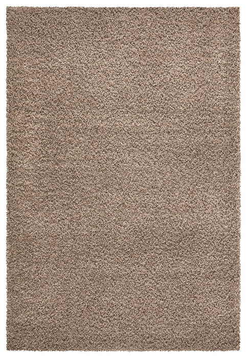 Shaggy Plain Beige Rug