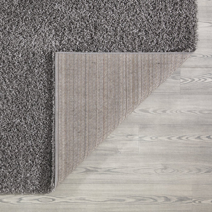 Shaggy Plain Grey Rug