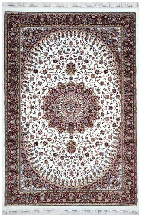 Sicily Traditional Medallion Rug (V18) - Red