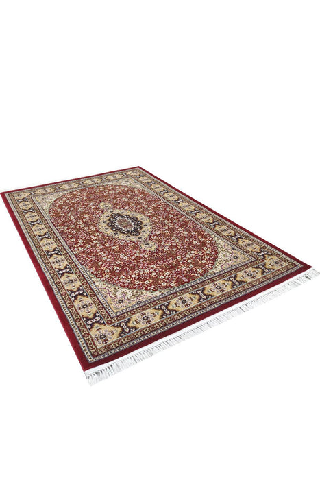 Sicily Traditional Medallion Rug (V2) - Red