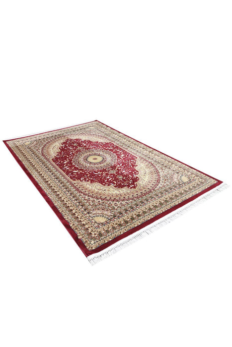 Sicily Traditional Medallion Rug (V20) - Red