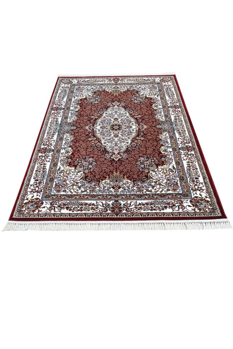 Sicily Traditional Medallion Rug (V6) - Red