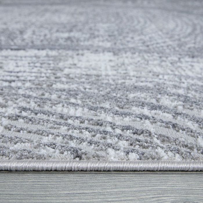 Stratus Circular Rug Grey - Grey