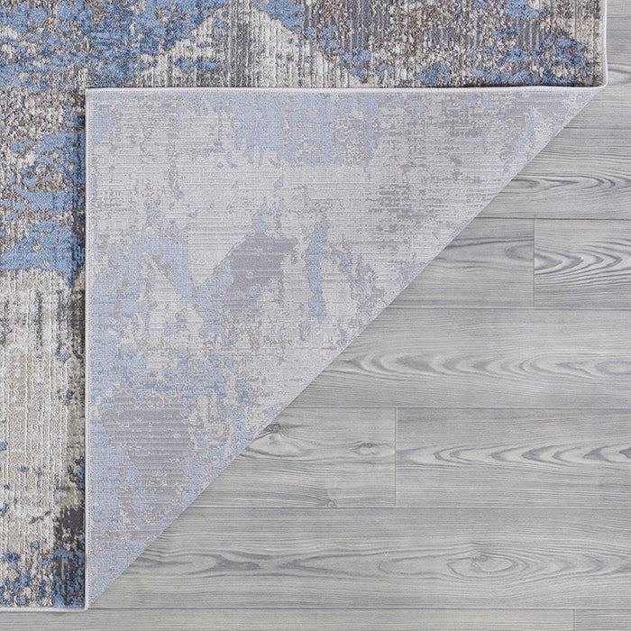 Stratus Contemporary Rug (V1) - Blue