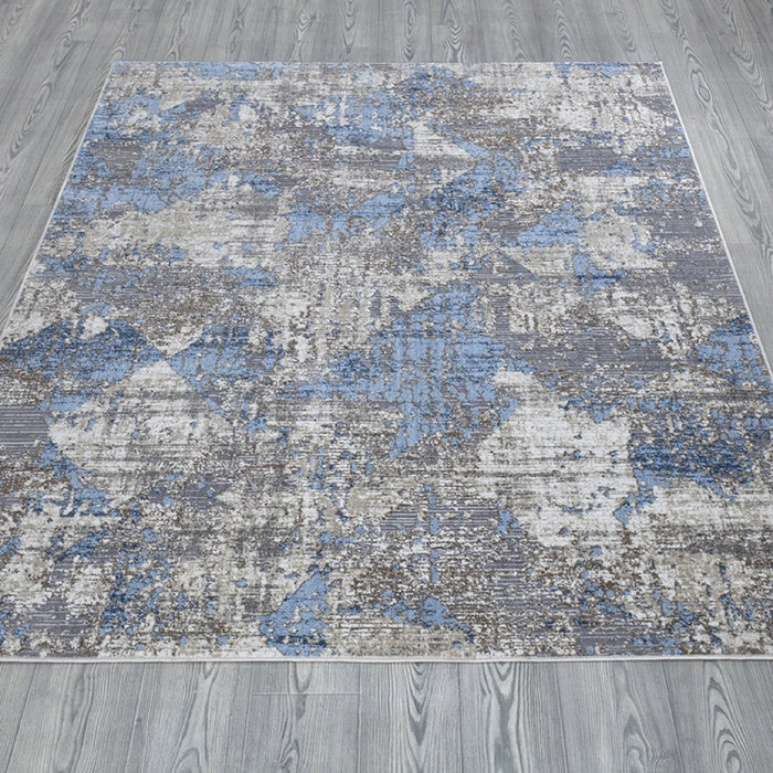 Stratus Contemporary Rug (V1) - Blue