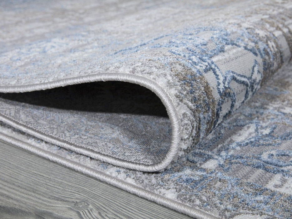 Stratus Floral Rug Grey - Grey