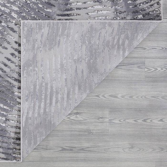 Stratus Striped Rug - Grey