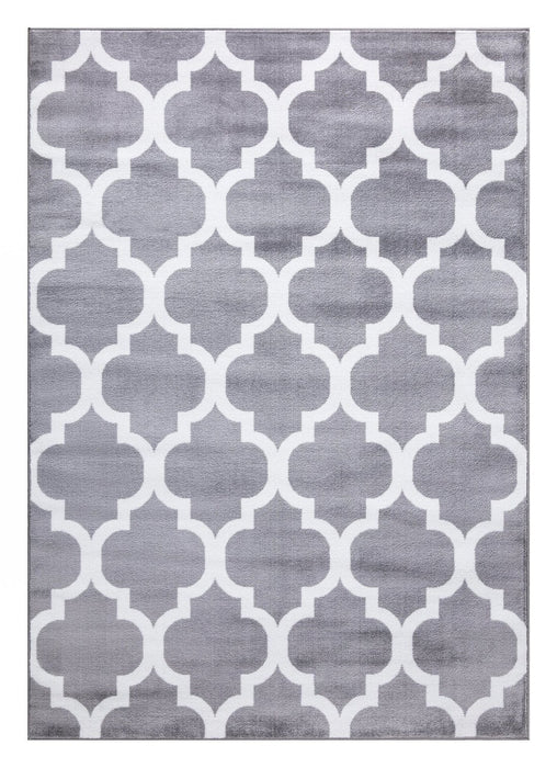 Trendy Moroccan Rug V1 - Grey