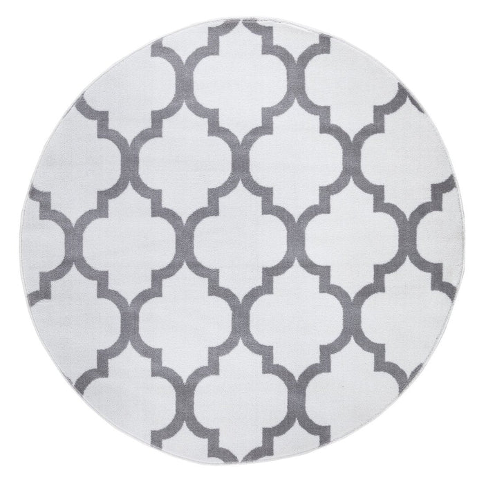 Trendy Moroccan Rug V3 - White