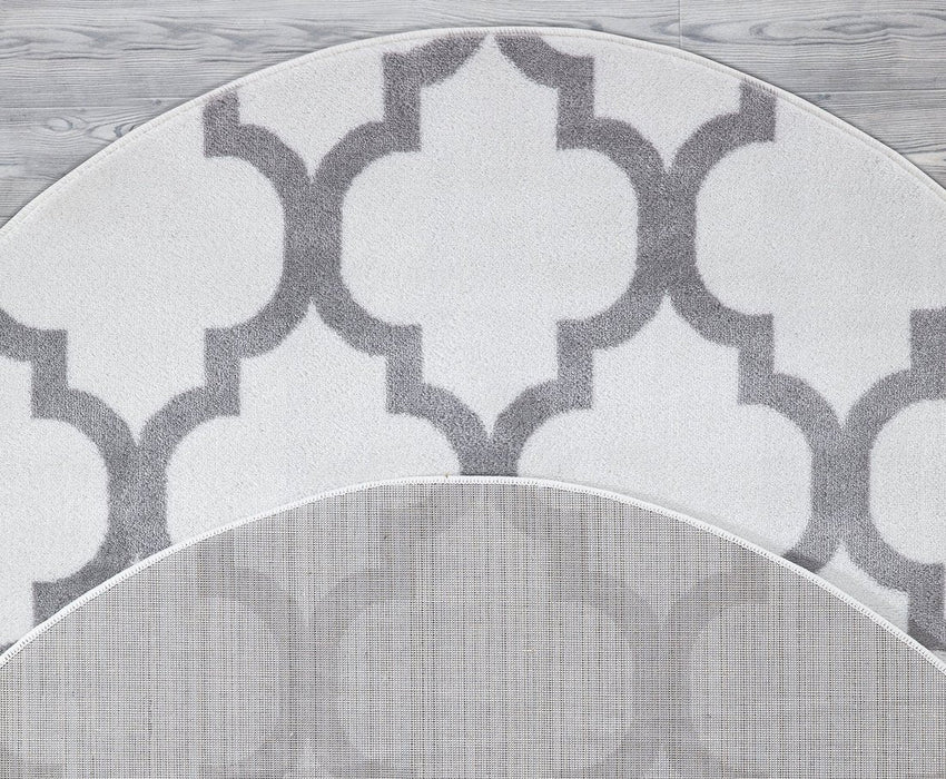 Trendy Moroccan Rug V3 - White