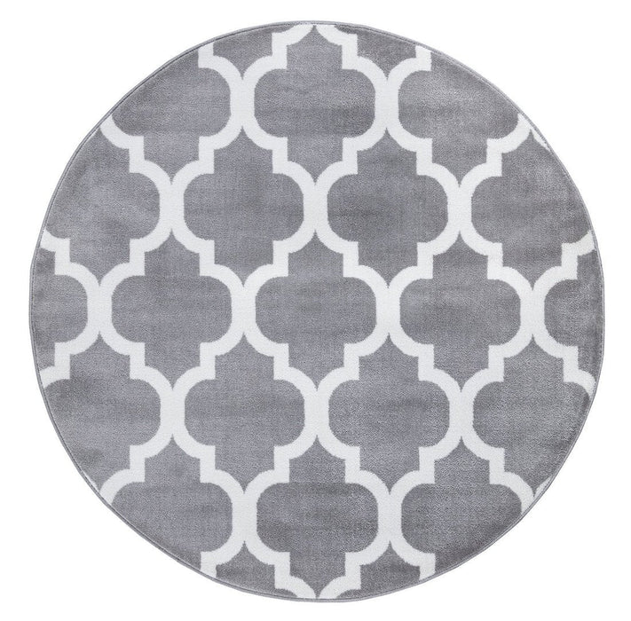 Trendy Moroccan Rug V1 - Grey