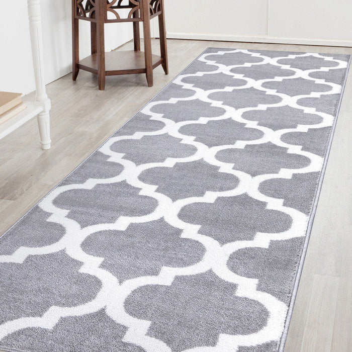 Trendy Moroccan Rug V1 - Grey