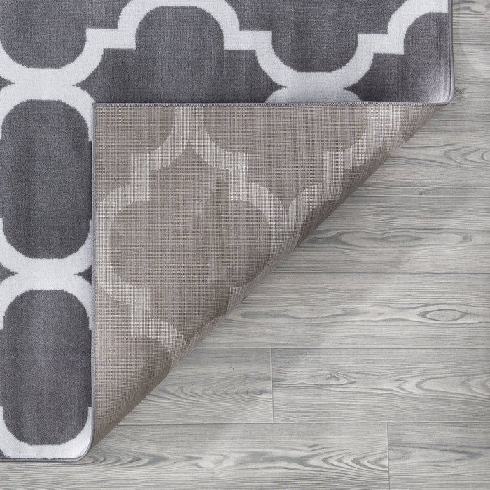 Trendy Moroccan Rug V1 - Grey