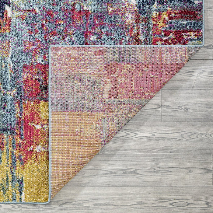 Venus Abstract Design Colourful Rug (V2) - Multi