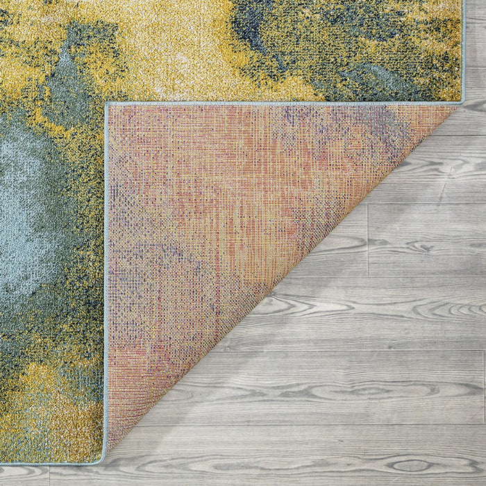 Venus Abstract Design Rug (V4) - Blue