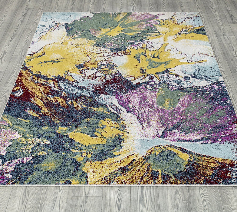 Venus Floral Design Rug (V3) - Multi