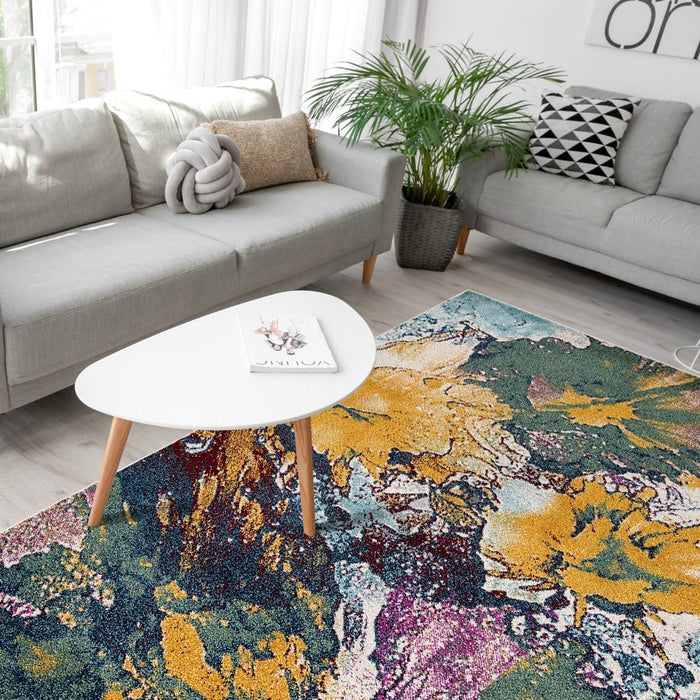 Venus Floral Design Rug (V3) - Multi