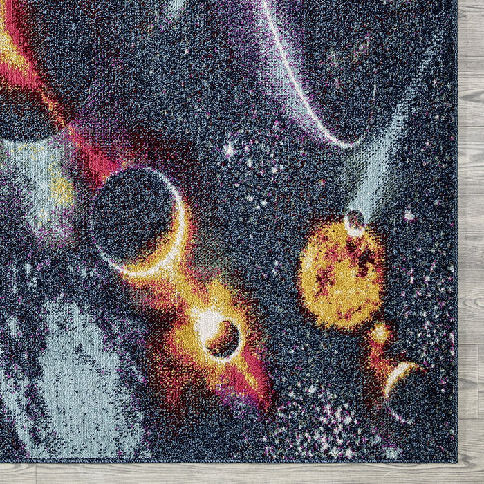 Venus Space Design Rug (V1) - Blue