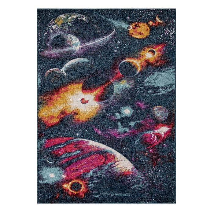 Venus Space Design Rug (V1) - Blue