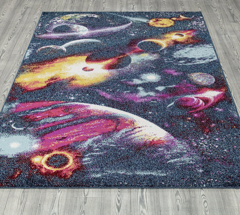 Venus Space Design Rug (V1) - Blue